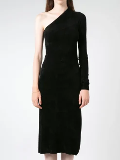 Filippa K - One Shoulder Dress in Black