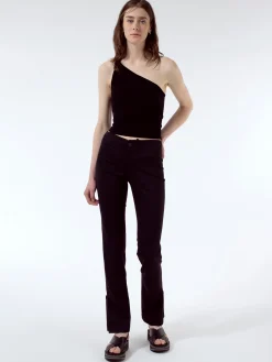 Filippa K - Slim Zip Trousers in Black