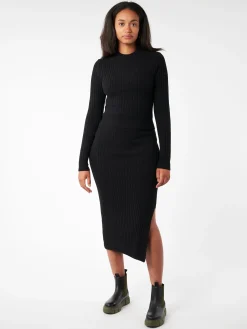 Filippa K - Wool Rib Sweater in Black