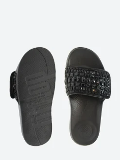 FitFlop - IQUSHION Jewel Slide in Black