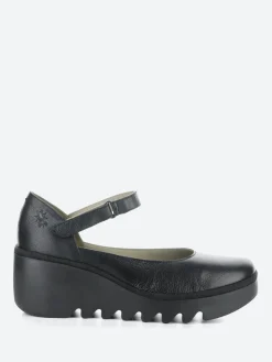 Fly London - Blu Bawo Wedge Pump in Black