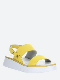 Fly London - Cura Sandal in Yellow