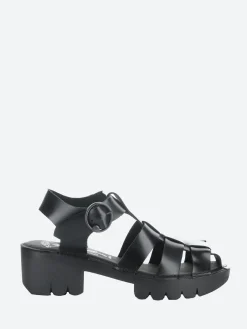 Fly London - Emme Fisherman Sandal in Black