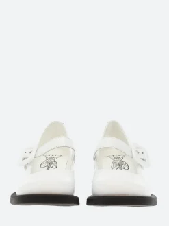 Fly London - Huvi Mary Jane Pump in White