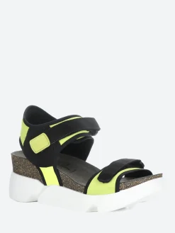 FLY London - Sigo in Pistachio/Black