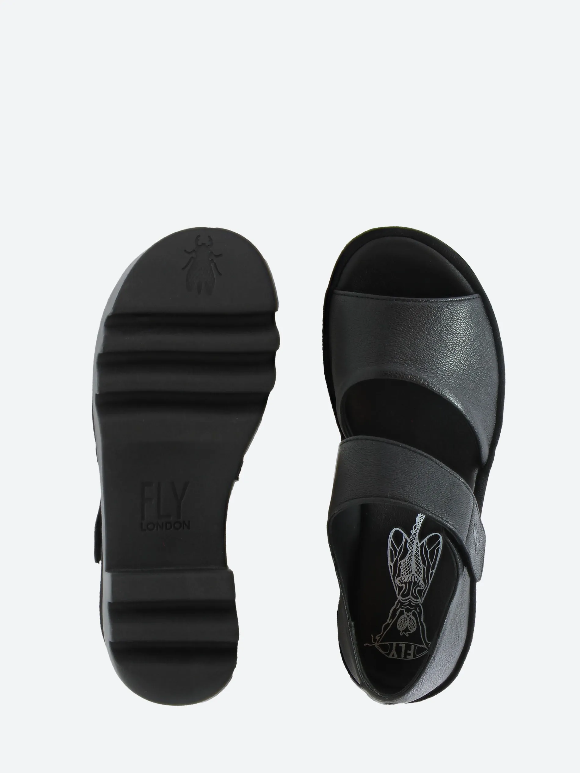 Fly London - Thalia Taar Sandals in Black