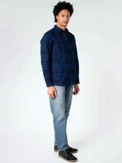 F.O.B. - 66 Selvedge Denim in Used Wash