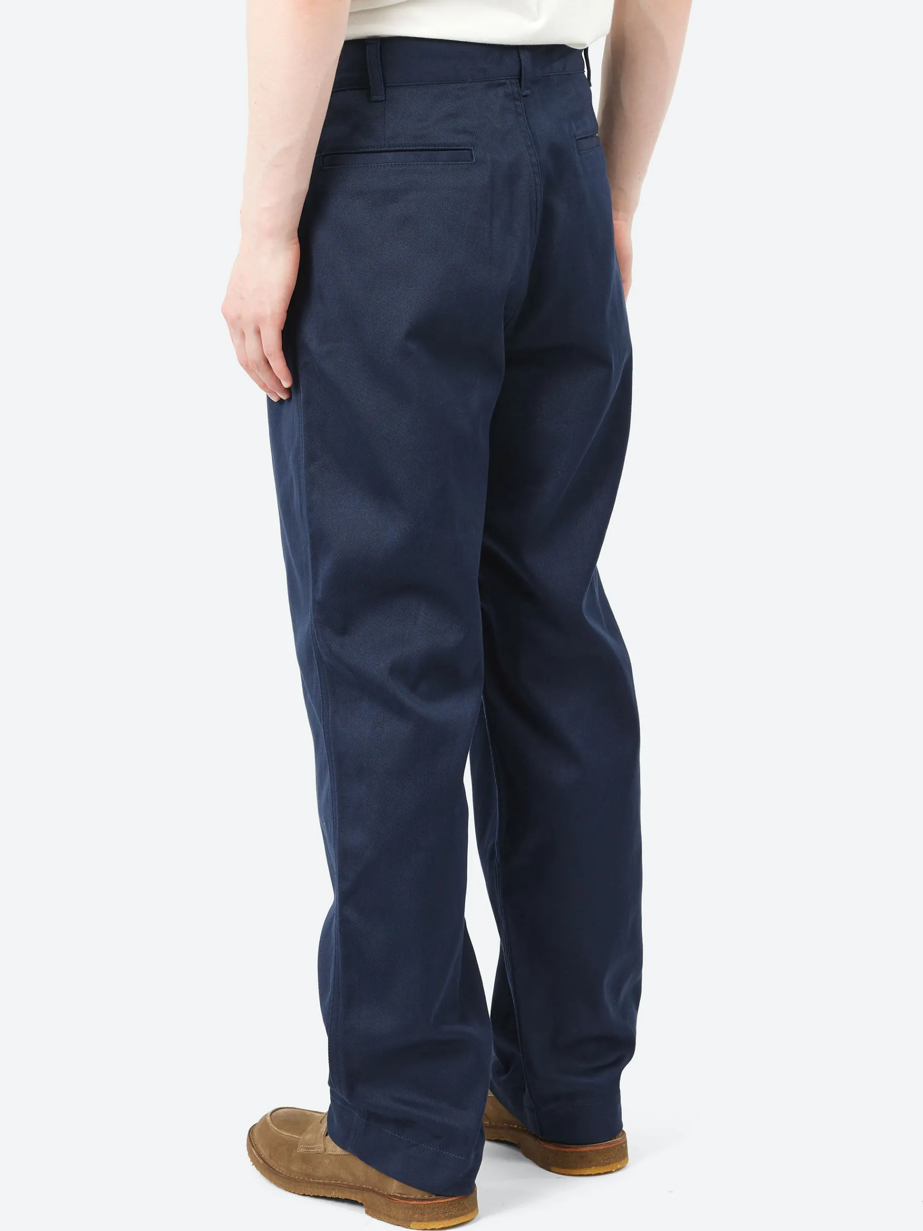 F.O.B. Factory - Classic Trouser in Navy