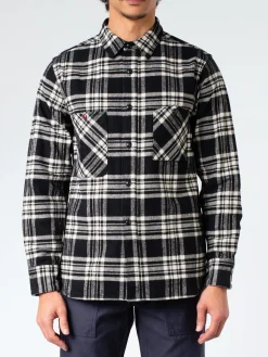 F.O.B. FACTORY - Heavy Nel Work Shirt in Black