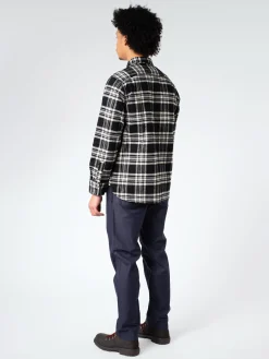 F.O.B. FACTORY - Heavy Nel Work Shirt in Black