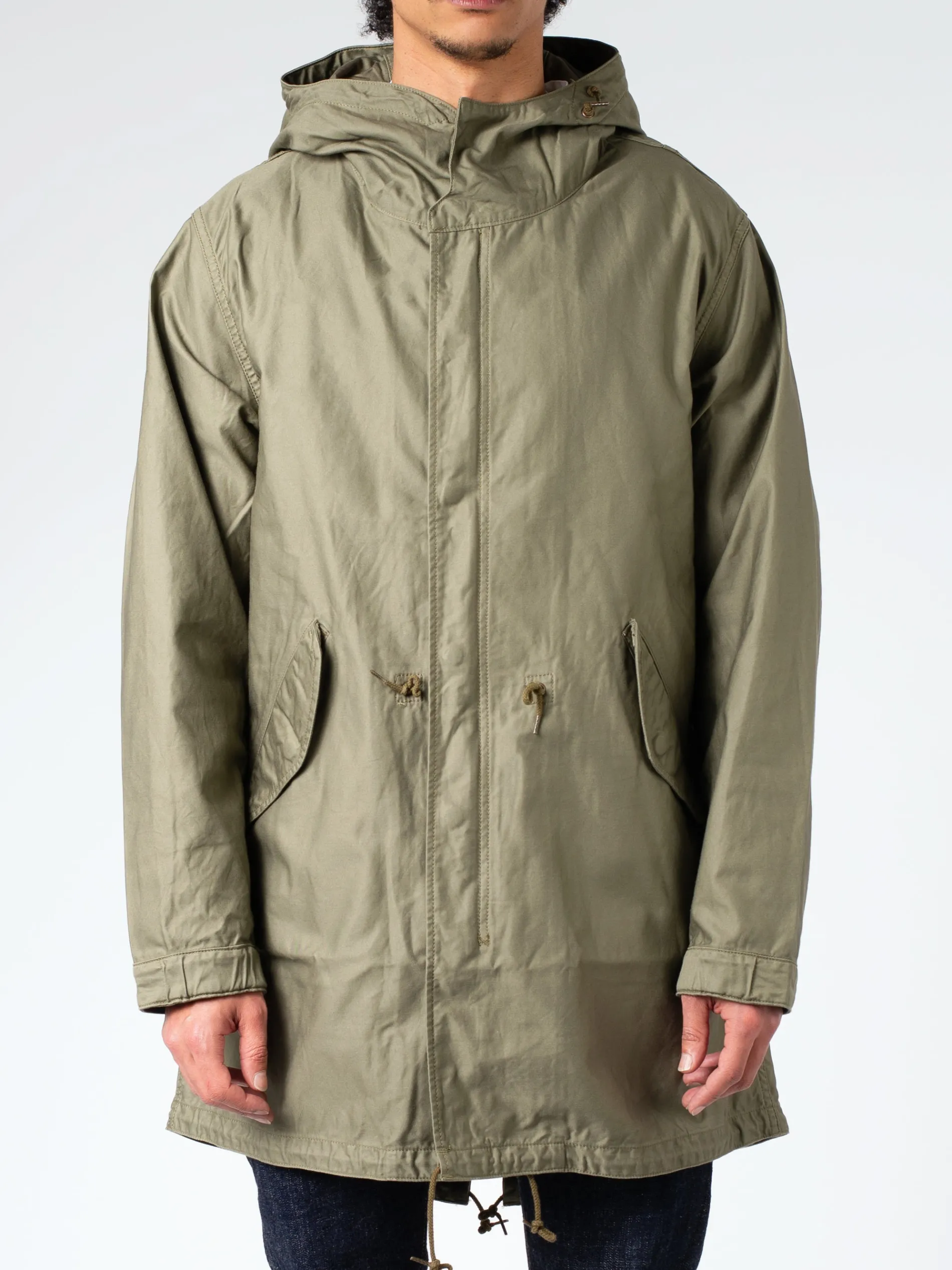 F.O.B. FACTORY - M-51 Shell Parka in Olive