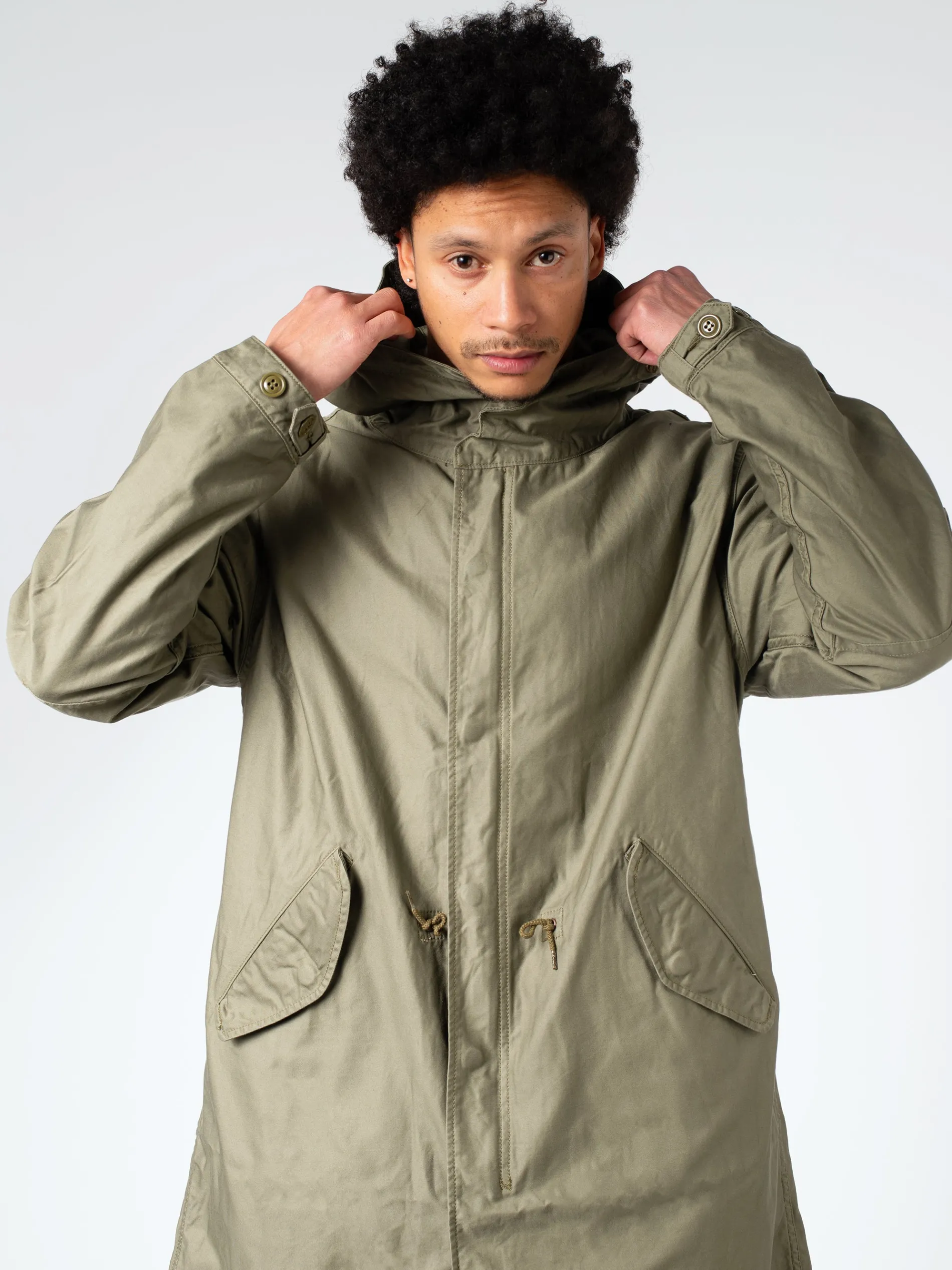 F.O.B. FACTORY - M-51 Shell Parka in Olive