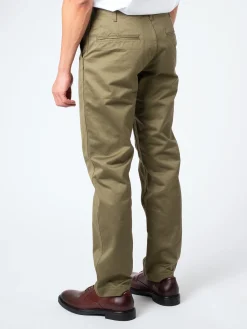 F.O.B. FACTORY - Narrow US Trousers in Olive