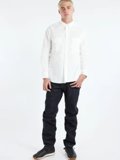 F.O.B. Factory - Oxford Work Shirt in White