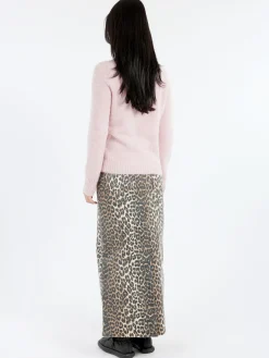 GANNI - Brushed Alpaca Jumper in Chalk Pink