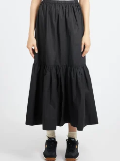 GANNI - Flounce Skirt in Black