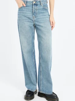 GANNI - Izey Jeans in Light Blue