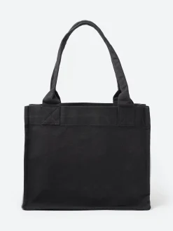 GANNI - Large Canvas Tote Bag in Phantom