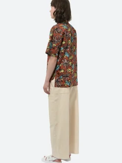 Girls of Dust - Cuban Shirt in Brick