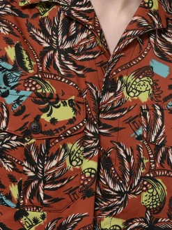 Girls of Dust - Cuban Shirt in Brick