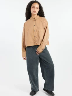 Girls of Dust - Cubic Shirt in Almond