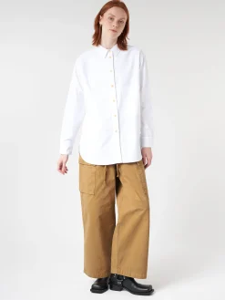 Girls of Dust - Maxi Shirt in White