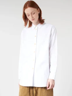 Girls of Dust - Maxi Shirt in White