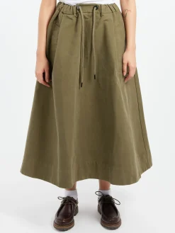 Girls of Dust - Meadow Skirt in Dark Olive