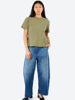 Girls Of Dust - Pocket T Cotton Hemp in Litchen