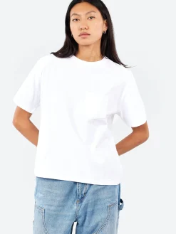 Girls Of Dust - Pocket T in White