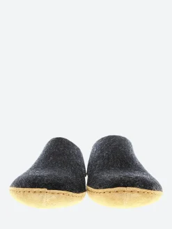 Glerups - The Slipper in Charcoal