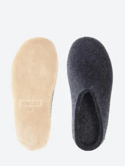 Glerups - The Slipper in Charcoal