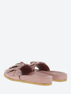 gravitypope - Anata Slide Sandals in Rosa Nappa