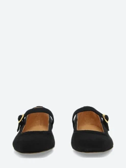 gravitypope - Bess Mary Jane in Nero Suede