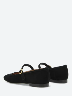 gravitypope - Bess Mary Jane in Nero Suede