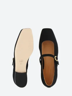 gravitypope - Bess Mary Jane in Nero Suede