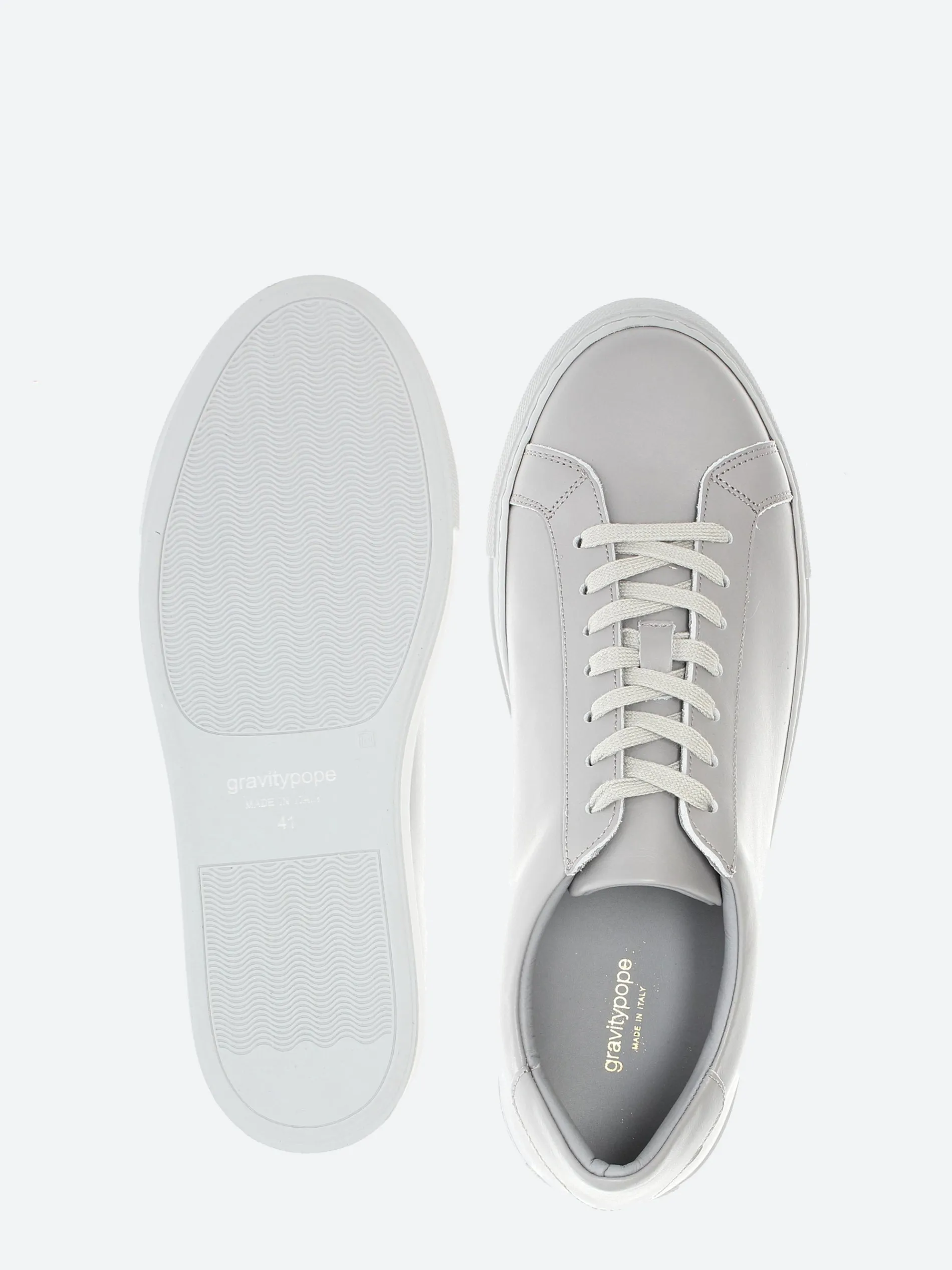 gravitypope - Brando Sneakers in Grey Softy