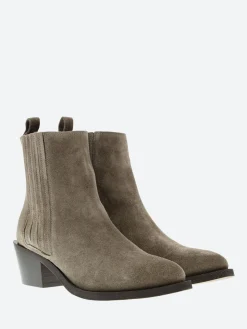 gravitypope - Gabi 28 Chelsea Boots in Taupe Sayo
