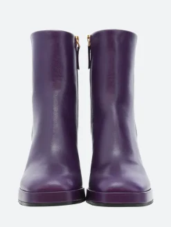 gravitypope - Grizel Boots in Viola Vitello (Purple)