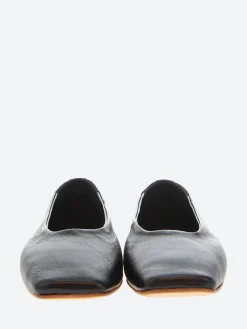 gravitypope - Jaana Ballet Flats in Nero Nappa