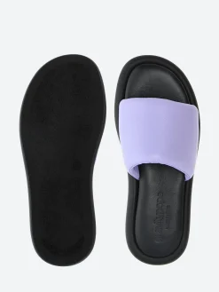 gravitypope - Jade Slide Sandals in Lavanda
