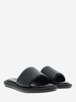 gravitypope - Jade Slide Sandals in Nero