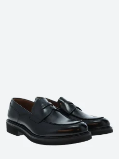 gravitypope - Michele Loafers in Nero Abrasivato