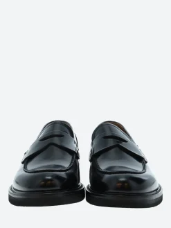 gravitypope - Michele Loafers in Nero Abrasivato
