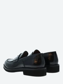 gravitypope - Michele Loafers in Nero Abrasivato