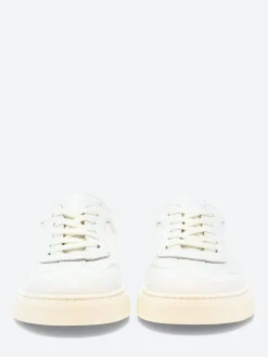 gravitypope - Mustafa Low Top Sneakers in Bianco Glove Tinto
