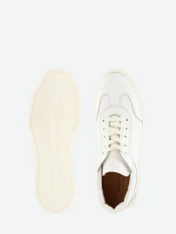 gravitypope - Mustafa Low Top Sneakers in Bianco Glove Tinto