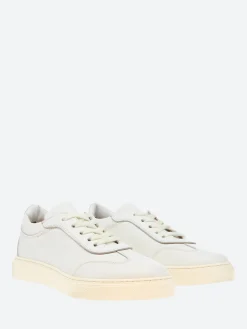 gravitypope - Mustara Low Top Sneakers in Bianco Glove Tinto