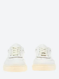 gravitypope - Mustara Low Top Sneakers in Bianco Glove Tinto
