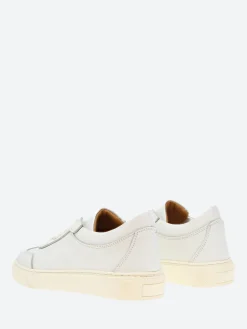gravitypope - Mustara Low Top Sneakers in Bianco Glove Tinto